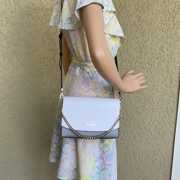 Kate Spade carson tricolor colorblock & staci colorblock sm slim card holder - Picture 7 of 16